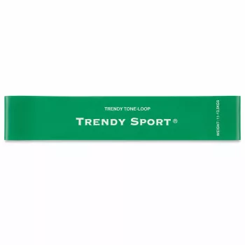 Láberősítő gumihurok Trendy közepes zöld