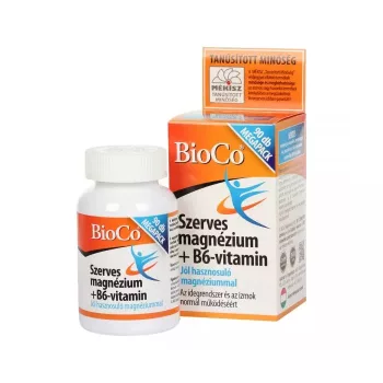 Bioco Szerves Magnézium +B6-vitamin 60db