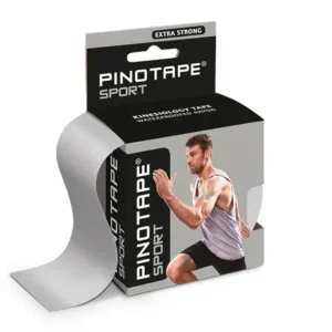 PINOTAPE Sport kineziológiai tapasz 5cm x 5m ezüst