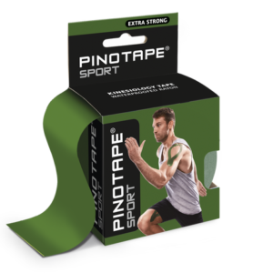 PINOTAPE Sport kineziológiai tapasz 5cm x 5m oliva zöld